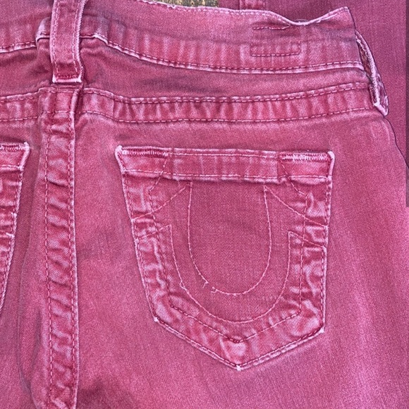 True Religion red skinny jeans - Picture 2 of 6